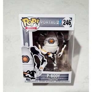 Funko Pop! Games #246 Portal 2 P-Body Vaulted 2017 NEW NRFB RETIRED